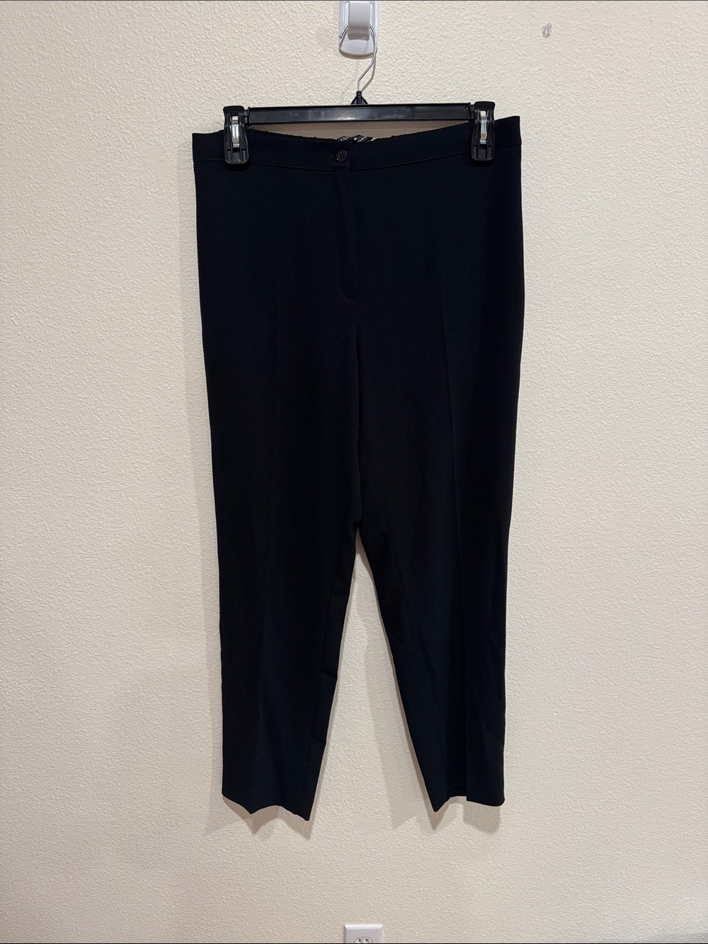 Marina Rinaldi Black Tailored Dress Pants